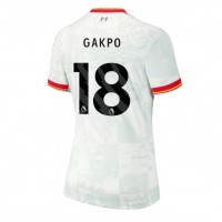 Liverpool Cody Gakpo #18 Rezervni Dres za Ženska 2024-25 Kratak Rukav